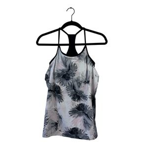 🖤 3/$25 SALE! 
Fabletics pink and black geometric workout tank top medium